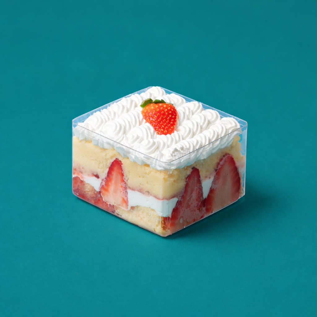 VANILLA STRAWBERRY SHORT CAKE
