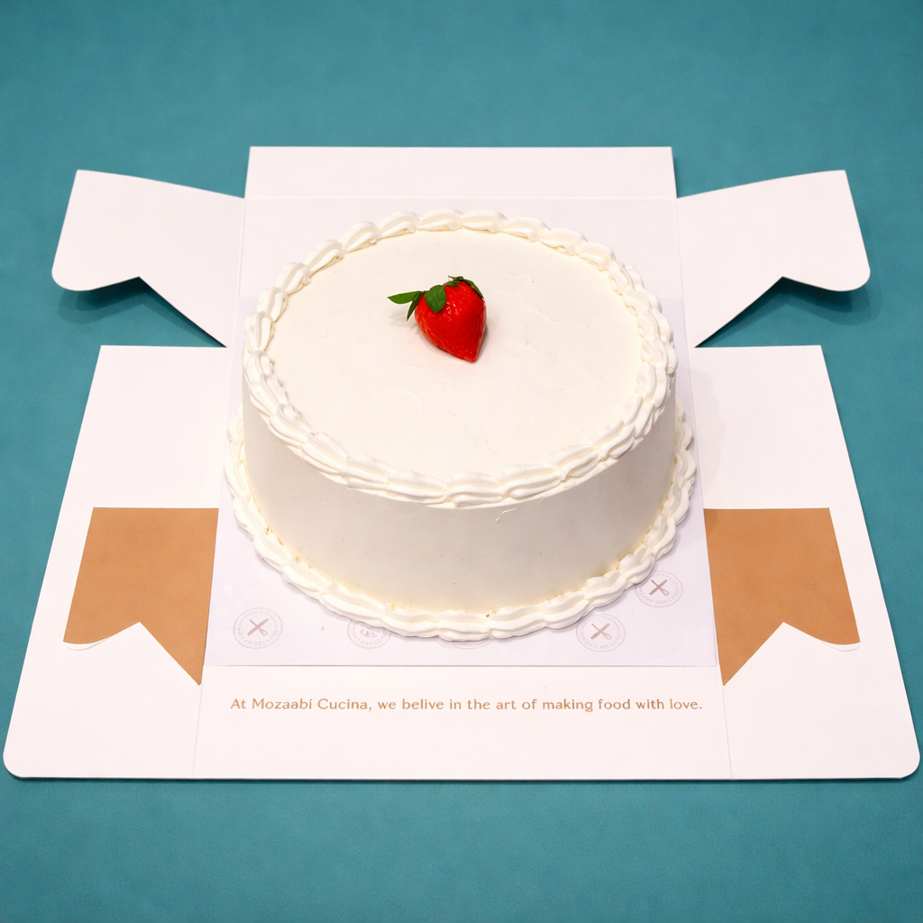 VANILLA STRAWBERRY SHORT CAKE