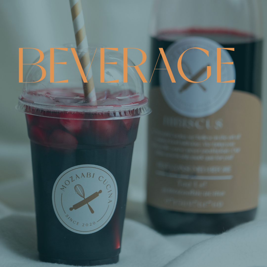 Mozaabi Cucina's beverages include a variety of refreshing options, from freshly brewed coffee to herbal teas and seasonal drinks, all made with high-quality ingredients for a delightful sip.