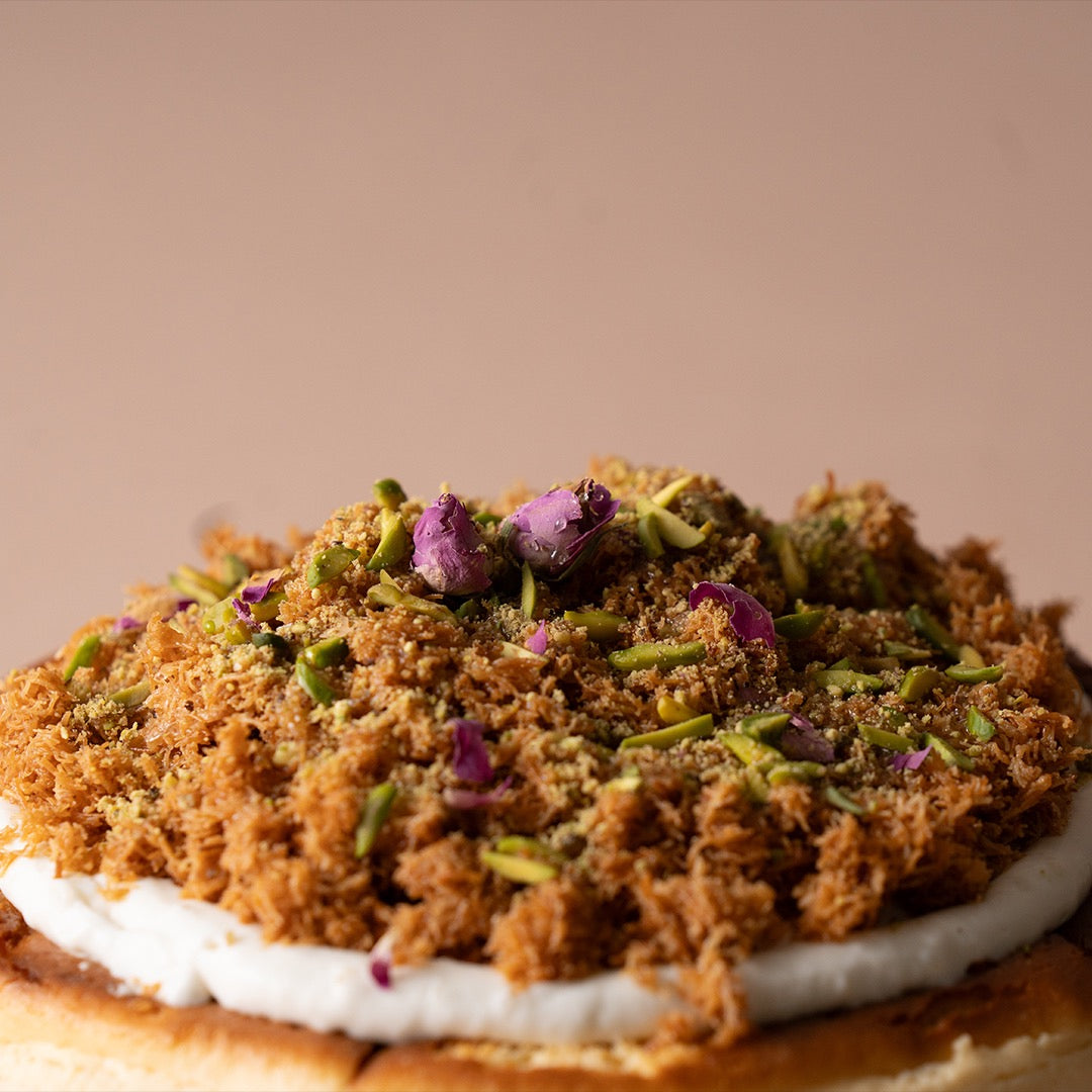 KUNAFA CHEESECAKE - Mozaabi Cucina