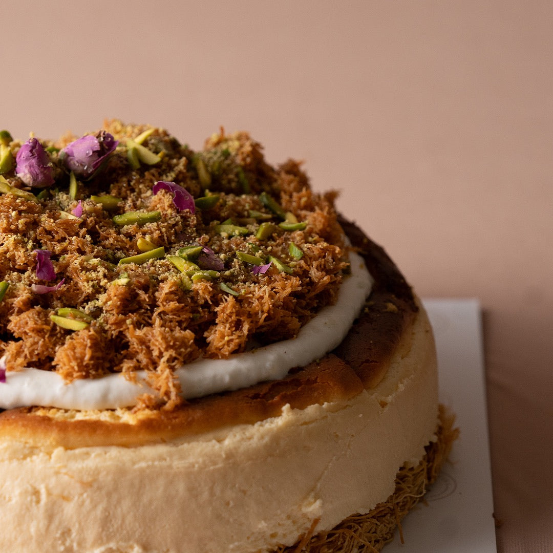 KUNAFA CHEESECAKE - Mozaabi Cucina