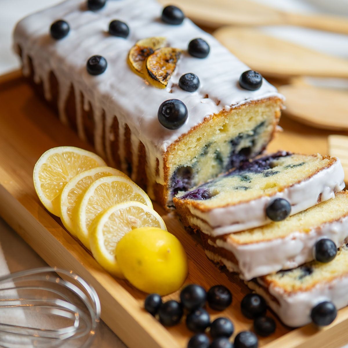 BLUEBERRY LEMON LOAF - Mozaabi Cucina