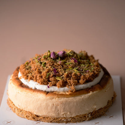 KUNAFA CHEESECAKE - Mozaabi Cucina