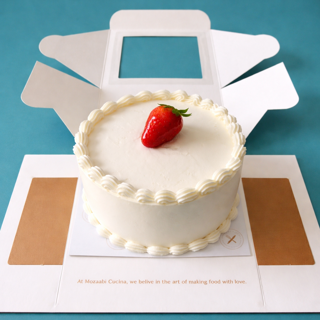 VANILLA STRAWBERRY SHORT CAKE